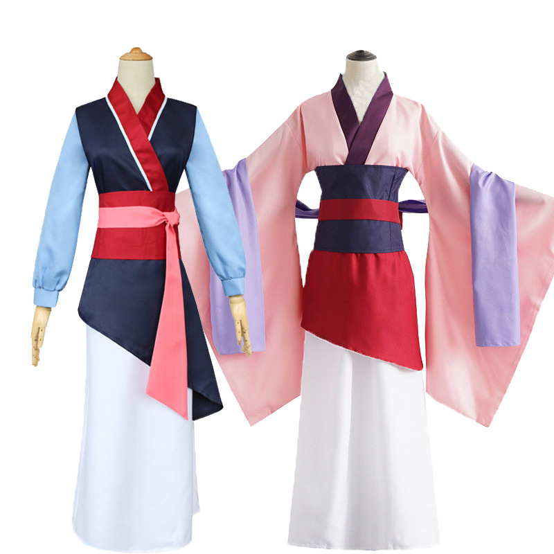 Bathrobe - Anime Hua Mulan Cosplay Kostüm Superfrauen