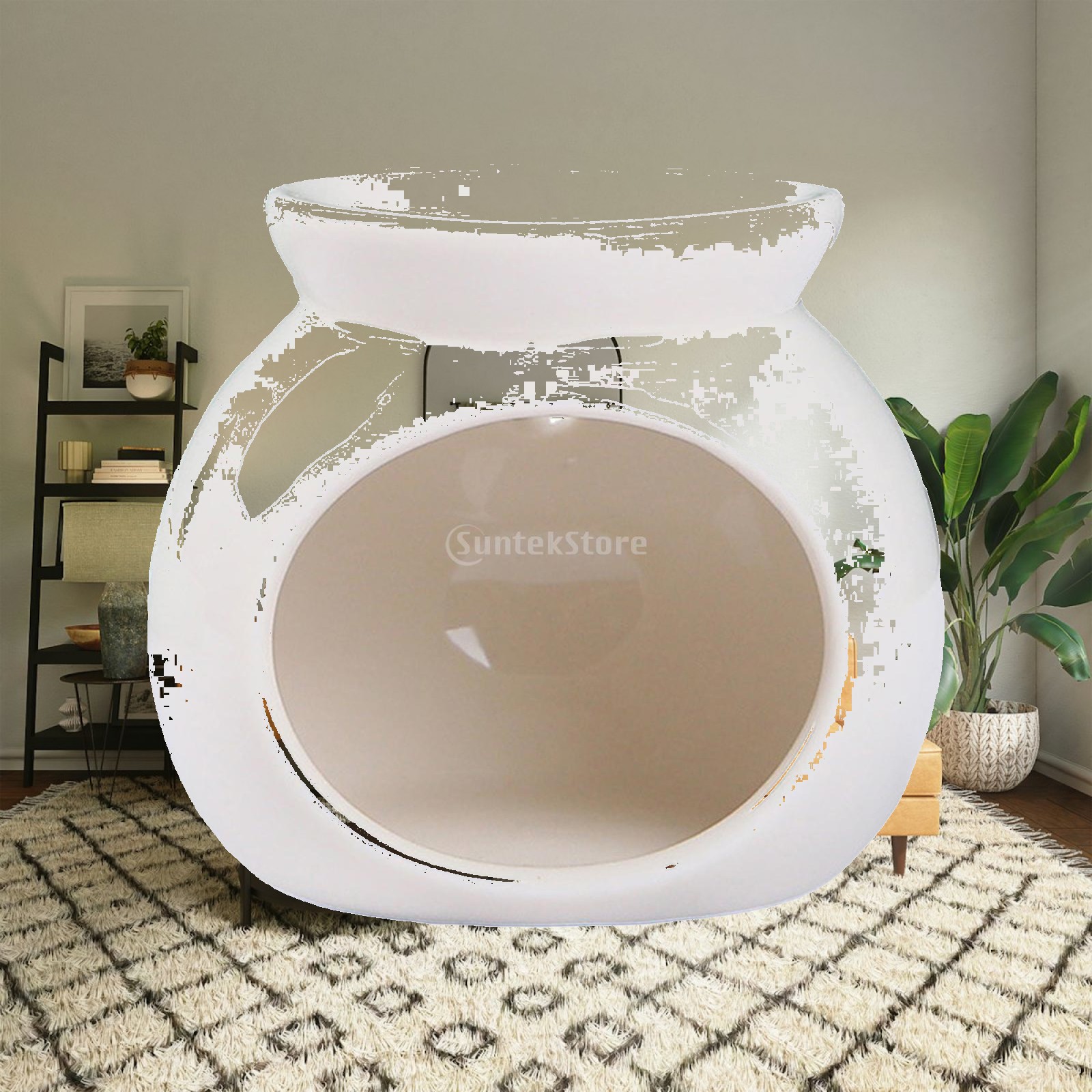 Wax Warmer - Keramik-Duftöl-Brenner, Teelichthalter, dekorativer Duftwachsschmelzer für Zuhause,