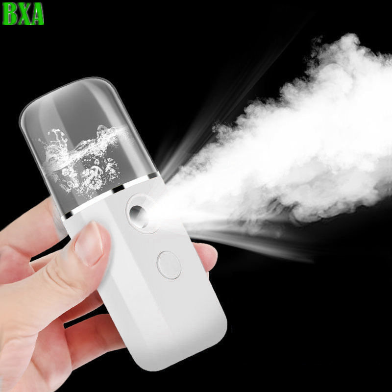 Face Steamer - Neuer Wiederaufladbarer Gesichtsnebel-Sprüher Luftbefeuchter Vernebler Gesichtsdampfer