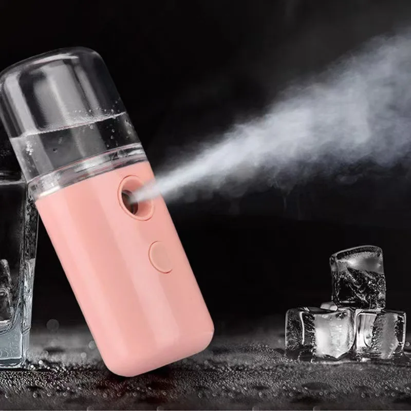 Face Steamer - Tragbarer Mini-Luftbefeuchter, Gesichtsdampfer, Schönheitsspray, feuchtigkeitsspendendes Gerät,