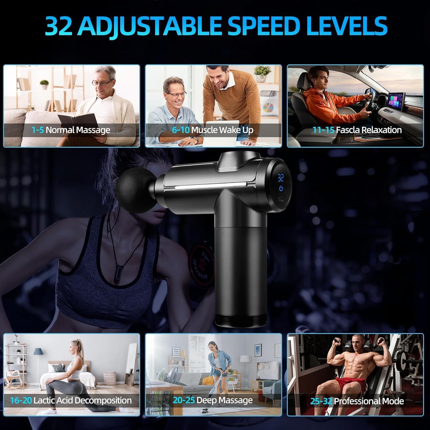 Massagepistole, Tiefengewebe-M – Massage Gun Bewertung und Preis