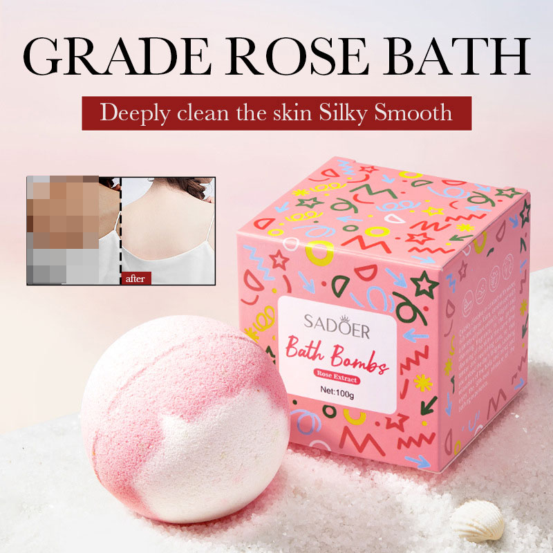 Salt Ball SADOER Rosenbadeball – Bath Salts Bewertung und Preis