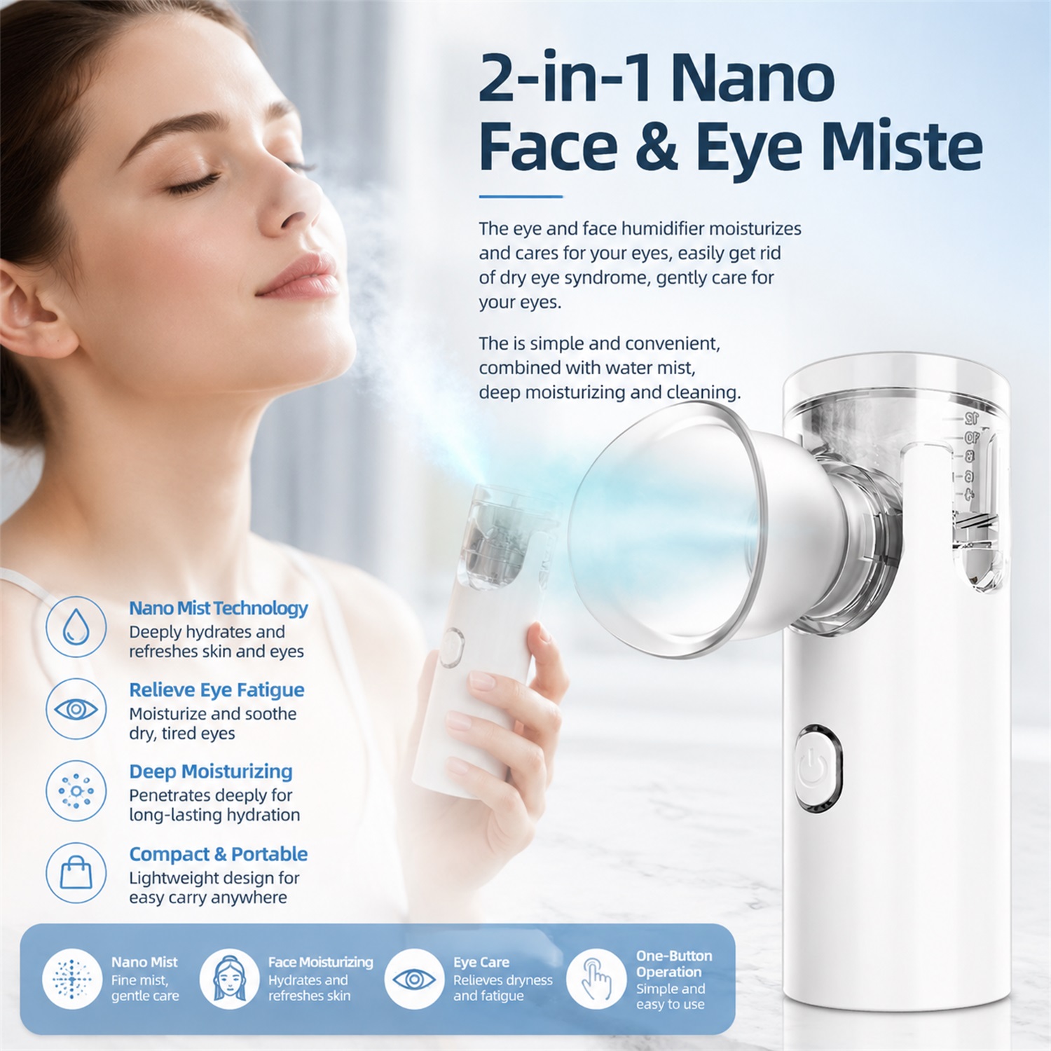 2-in-1-Gesichtsdampfer mit Net – Face Steamer Bewertung und Preis