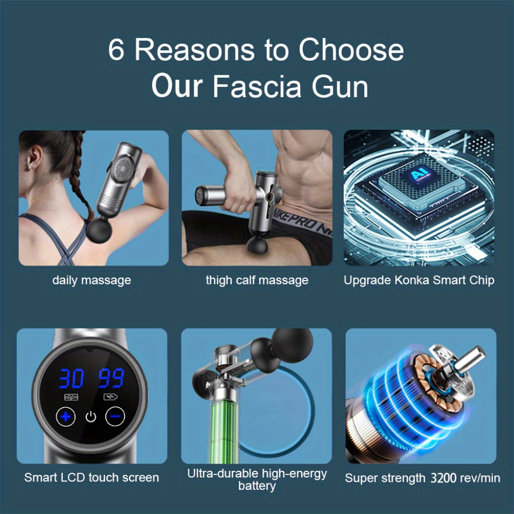 99-Niveau-Massagepistole, Fasz – Massage Gun Bewertung und Preis